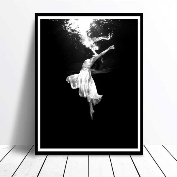 Постер танцовщица