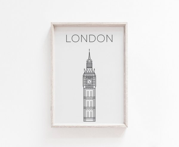 Лондон Векторная иллюстрация