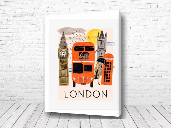 Постер "Лондонский автобус"