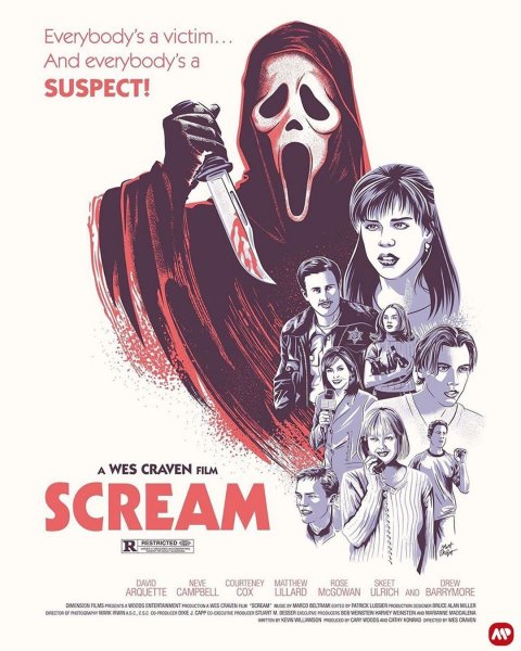 Крик сериал Постер