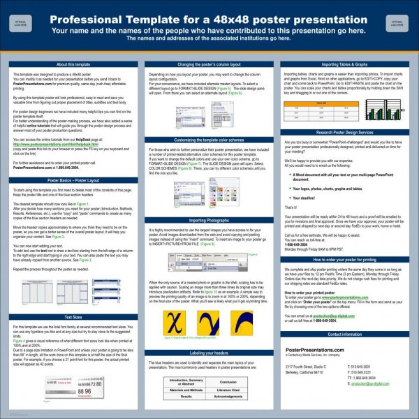 Постер для научной конференции