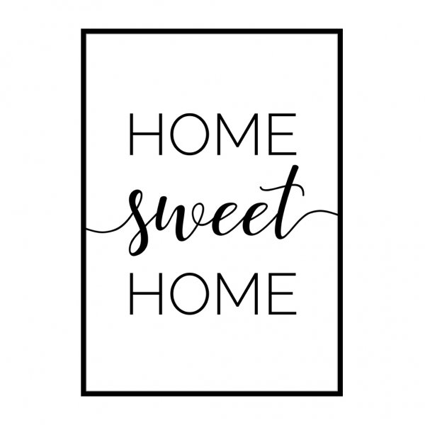 Home Sweet Home надпись
