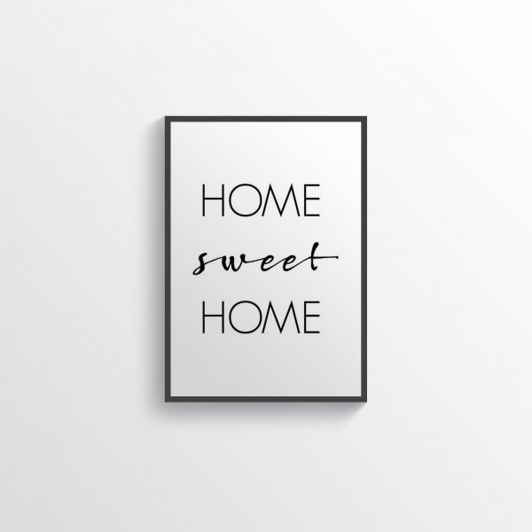 Постер Home 21*30 напечатать