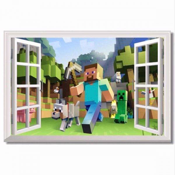 Постеры с МАЙНКРАФТОМ