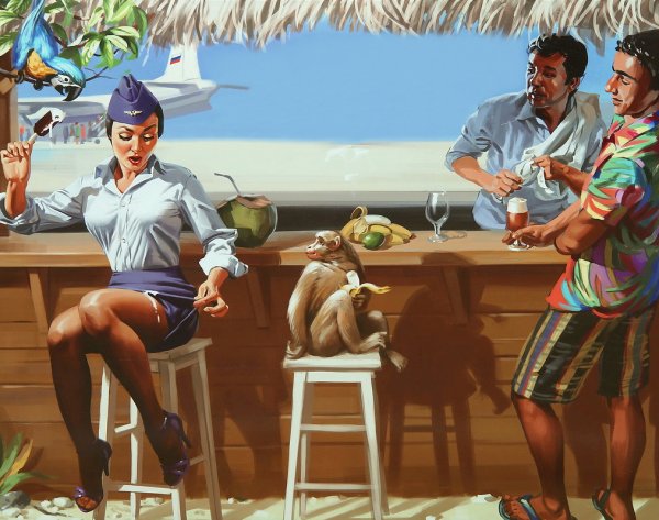 Советский пин ап Валерия Барыкина