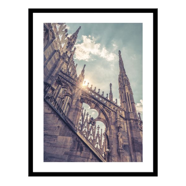 Постер 30х40 Миланский собор