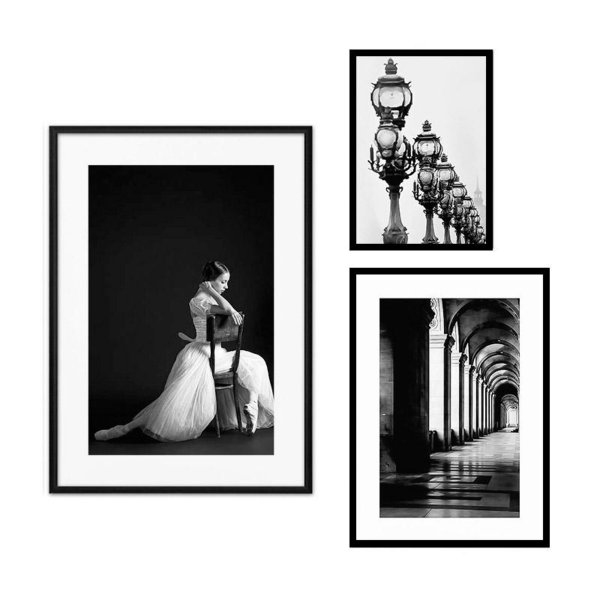 Постер в раме "изгибы тела #1"