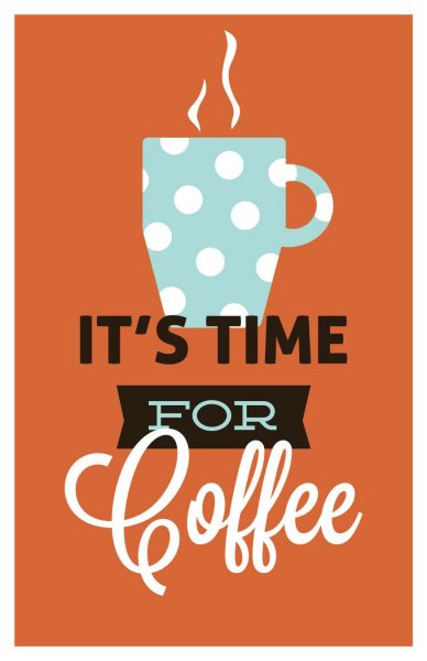 Плакат кофейни