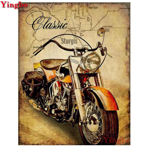 Мотоциклы Харлей Дэвидсон картины