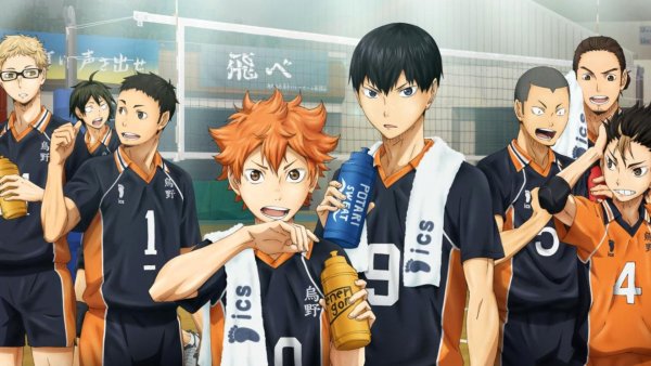 Волейбол аниме Haikyuu