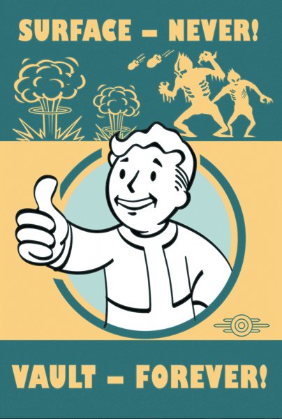 Постеры из Fallout 4