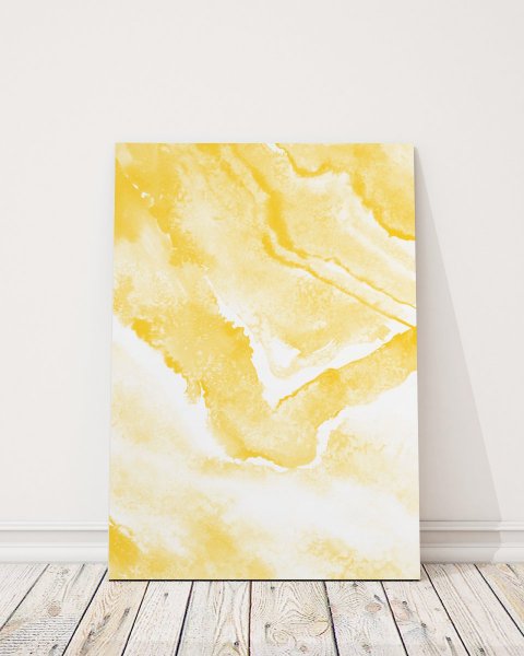 Постер в желтых тонах