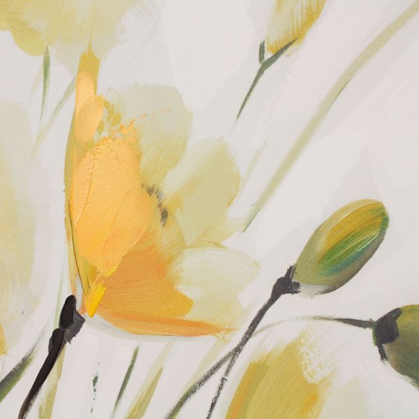 Желтый плакат