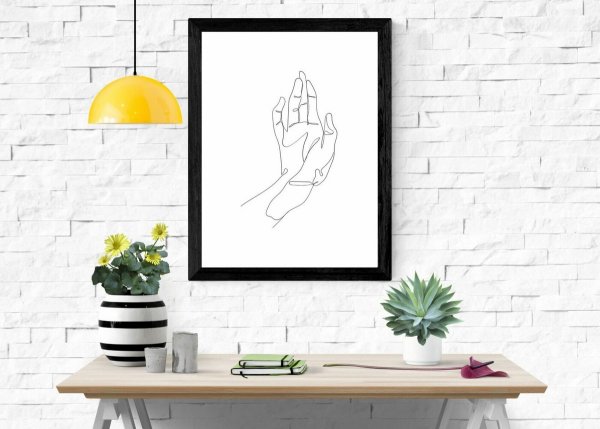 Постеры в рамках для интерьера