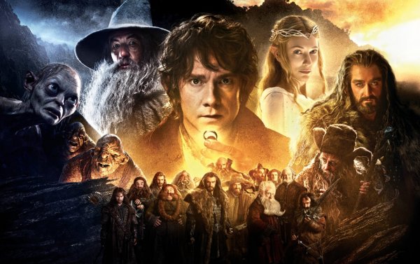 Хоббит Пустошь Смауга Постер