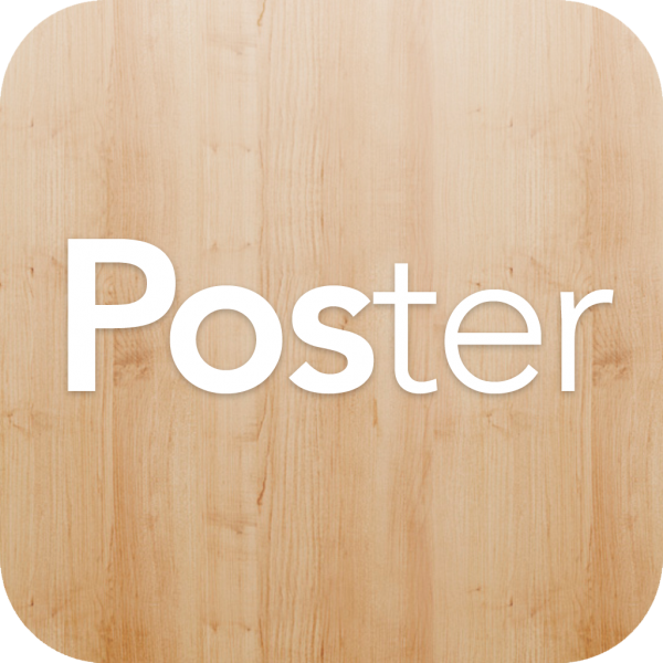 Poster программа учета для кафе