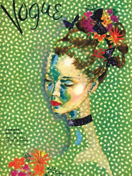 Обложка Вог 1926 год Эдуардо Бенито