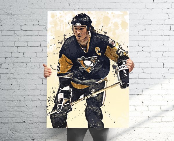 Постер хоккеист