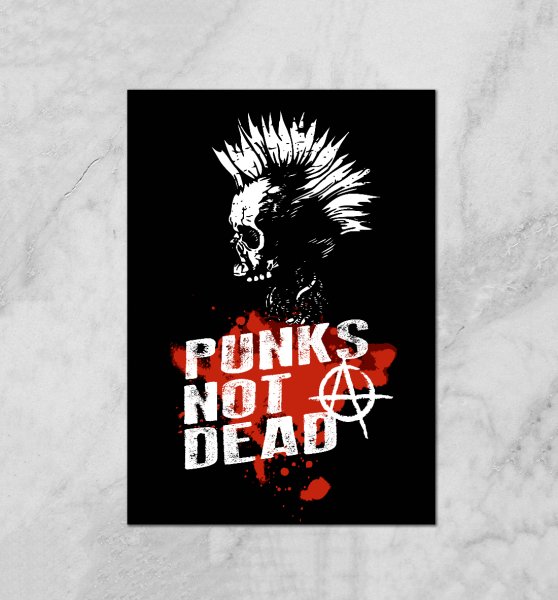 Плакаты в стиле панк