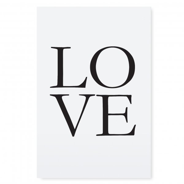 Постеры Love для печати