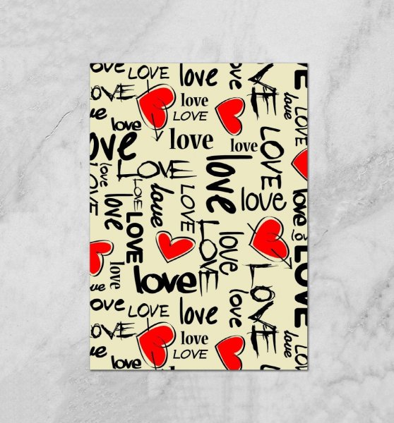 Постер любовь