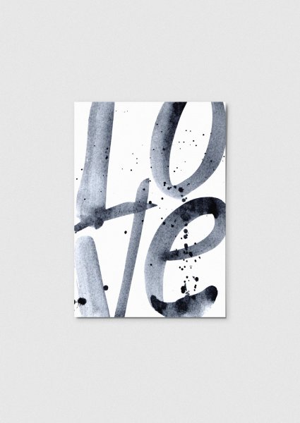 Постер люблю