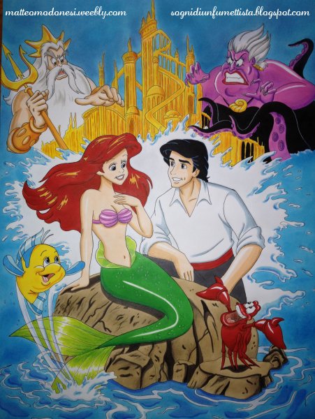 Постер к мультфильму Русалочка