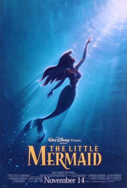 The little Mermaid (1989) Постер