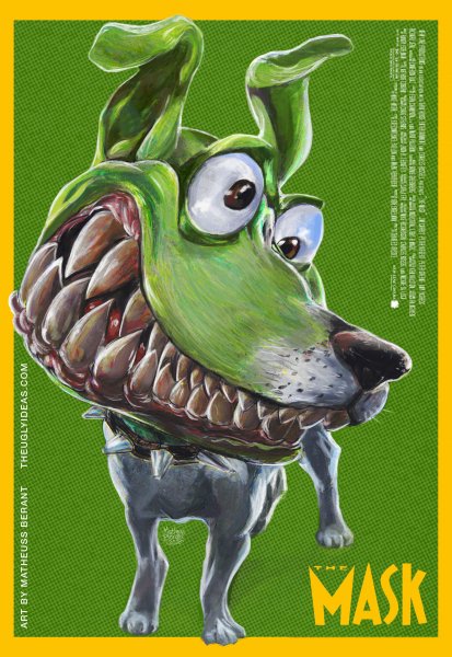 Маска фильм 1994 Постер