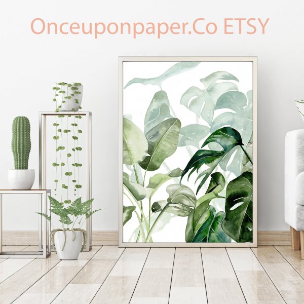 Постеры с растительным рисунком