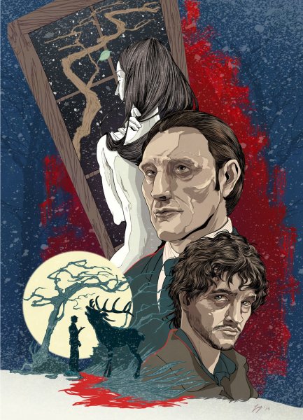 Ганнибал сериал Постер