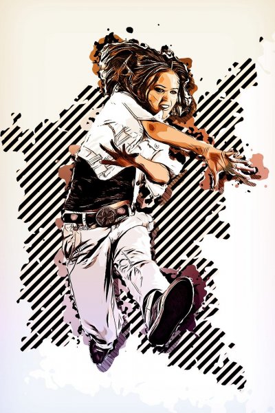 Постеры в стиле хип хоп