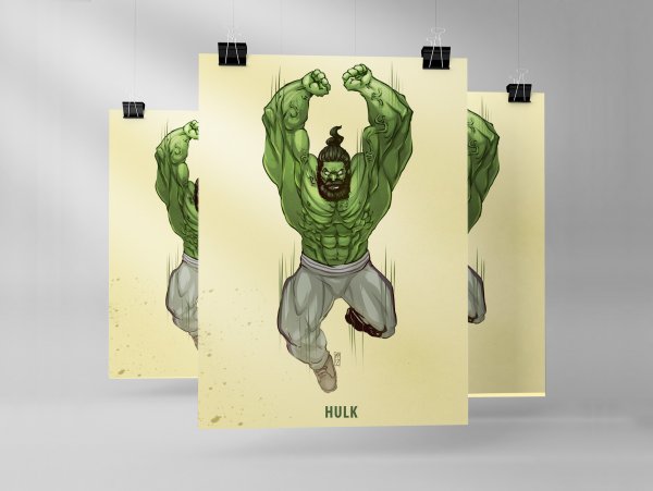 Плакат Халк