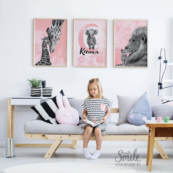 Постеры в комнату девочки