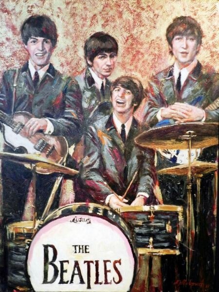 Плакаты группы Битлз