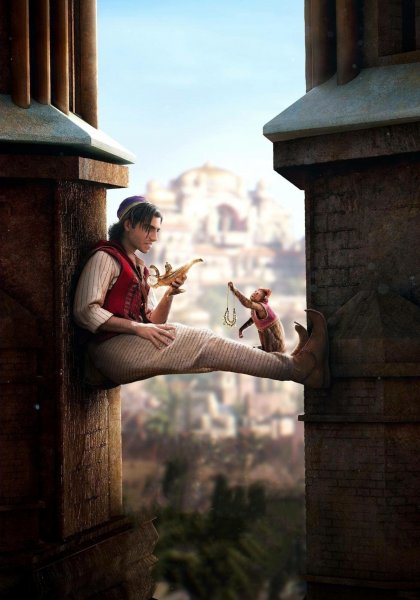 Алладин фильм 2019 Постер