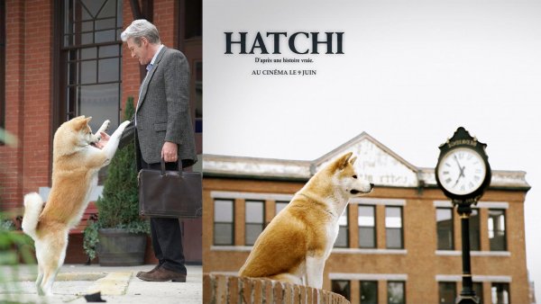 Хатико фильм Постер