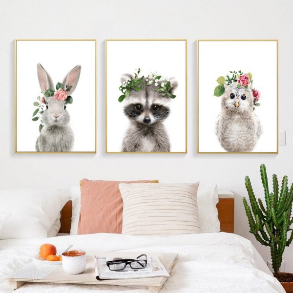 Двойная экспозиция природа и животные