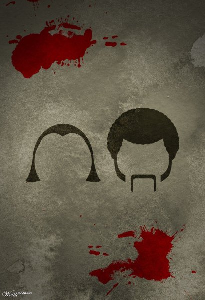 Рекламный плакат Минимализм