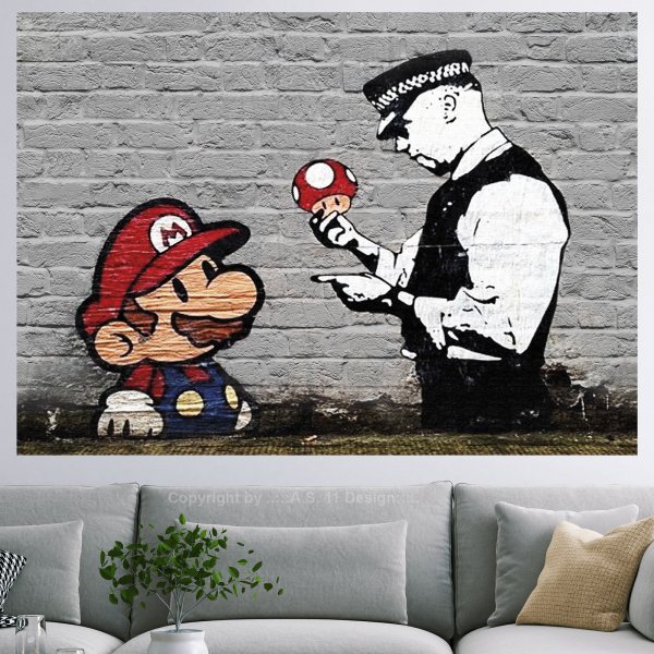 Бэнкси полицейский