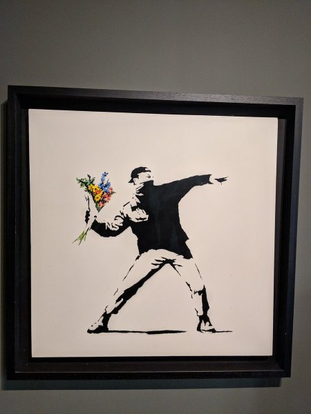 Бэнкси картины в галерее