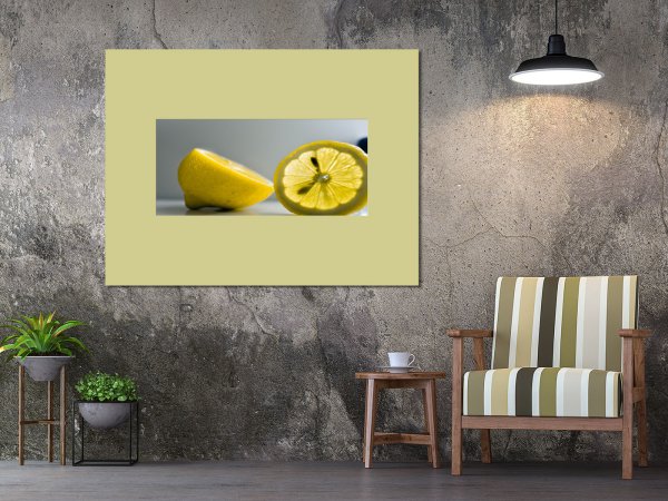 Постер на кухню лимоны