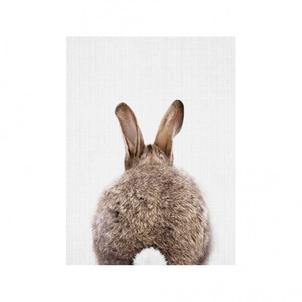 Постер заяц в скандинавском стиле