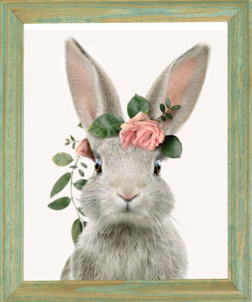 Постер заяц для печати
