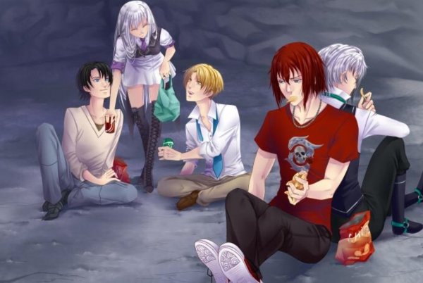 Сладкий флирт Кастиэль и Лизандр