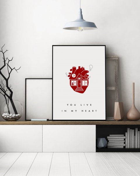 Постер интерьерный Минимализм