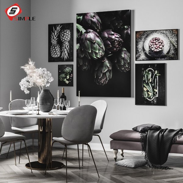 Постер артишок Скандинавский стиль