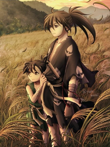 Дороро обои на телефон