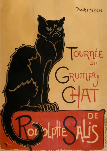 Постер кошка