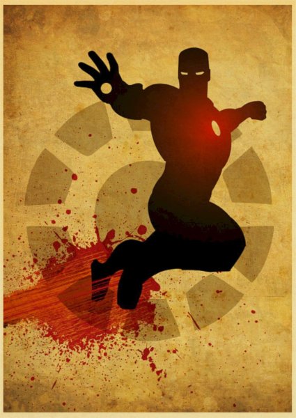 Постер супергероя